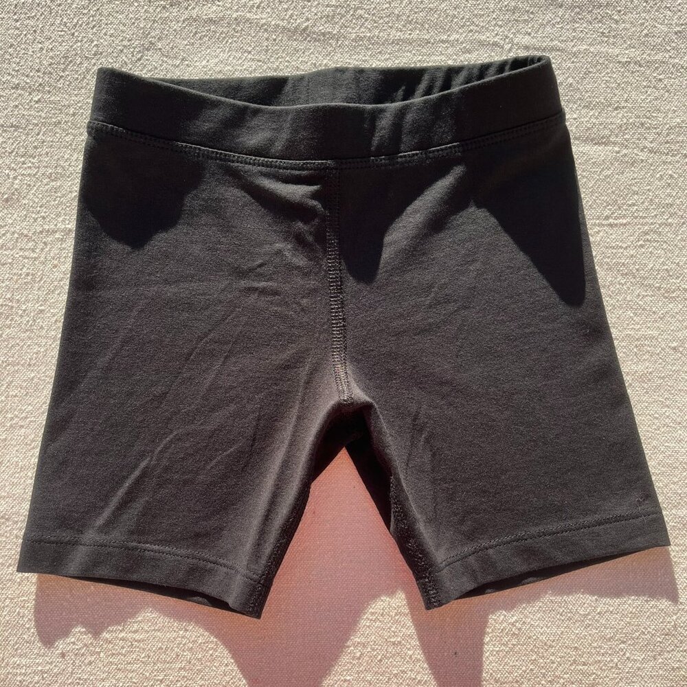 Primary Bike Short (Pair #2), Black, Size 4-5, EUC